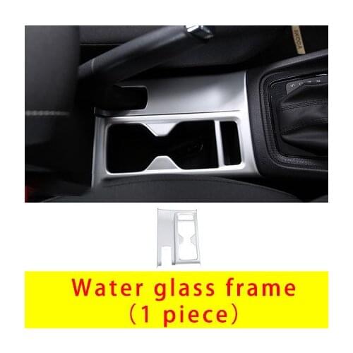For Skoda KAMIQ ABS chrome silver Water glass frame 1pc