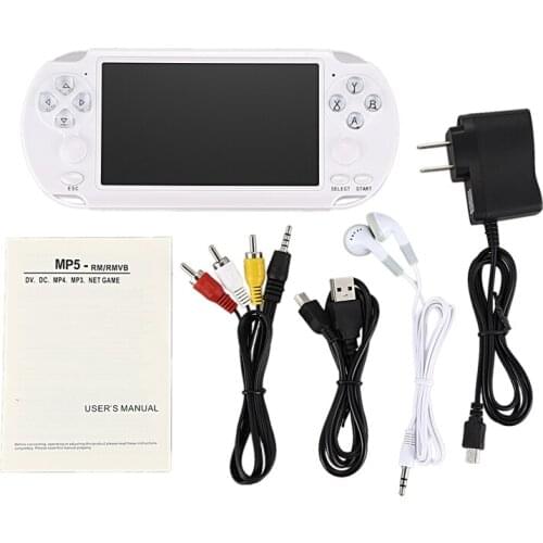 X9-S Double Rocker Arcade Game Console 16G 5.1 inch Large Screen Handheld 128-bit FC Retro Arcade X9 S Game Console