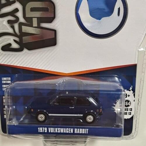 GreenLight 1:64 VW RABBIT Diecast Collection of Die-casting Simulation Alloy Model Children Toys