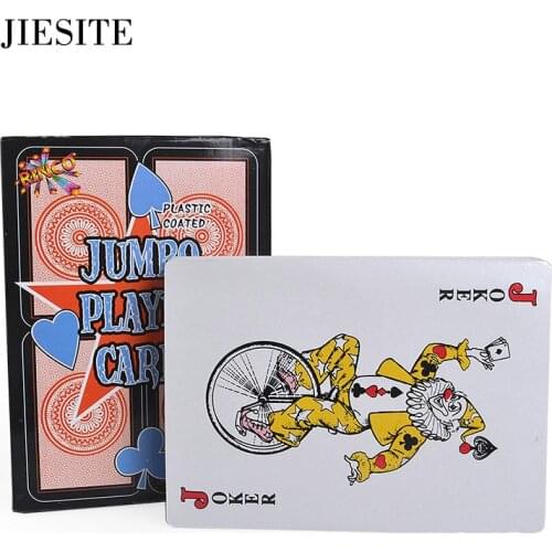 Elderly Paper Poker Playing Big Poker Playing Cards Activity Poker Family Party Entertainment Game