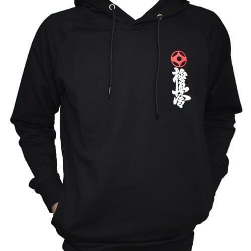 Kyokushin Karate Hoodies Kyokushin Logo Printed Sweatshirt Autumn Men Fleece Zipper Jacket Pullover Mens Coat