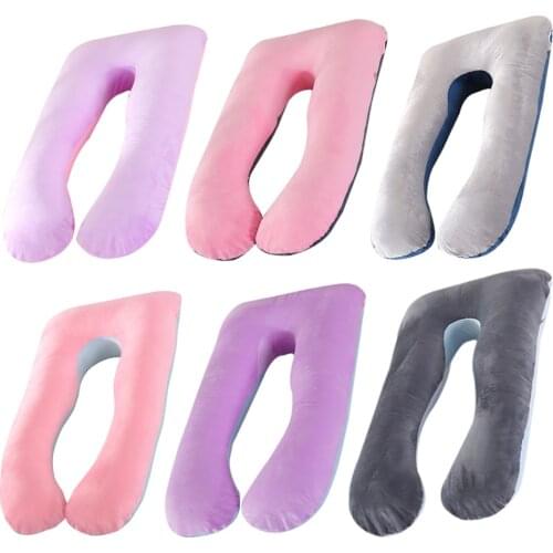 Multifunction U-shape Pillow Side Sleeping Napping Pad for Pregnancy Breastfeeding Women Nap Reading Cushion Maternity Pillows