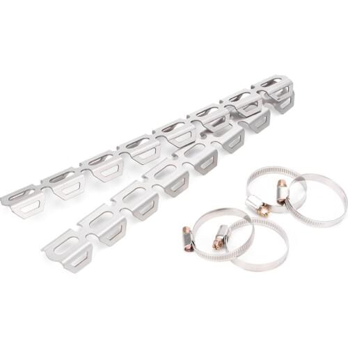 Motorcycle Exhaust Header Pipe Guard Protector Kit for BMW R 1200 GS R1200GS ADV Water Cooled models 2013 2014 2015-2019