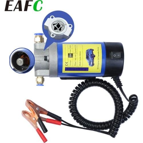 12V Electric Scavenge Suction Transfer Change Pump Motor Oil Diesel Extractor Pump 100W 4L for Car Motorcycles Boats
