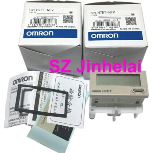 OMRON H7ET-NFV Authentic original Timer switch TOTAL COUNTER счетчик гейгера счетчик моточасов калькулятор мини