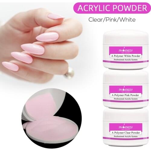 Белые акриловые пудры PHOENIXY China At AliExpress