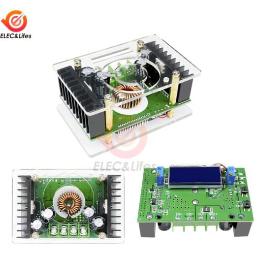10A LCD Digital Display CC CV Step Down Power Supply Module DC-DC 7V-36V To 2V-32V Adjustable Power Supply Voltage Regulator