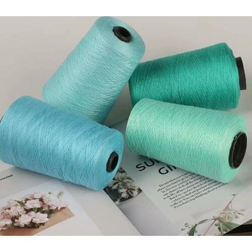 Silk yarn Soft Silk Fiber Cashmere Yarns For Kids Eco-friendly Dyed Baby Yarn For Knitting
