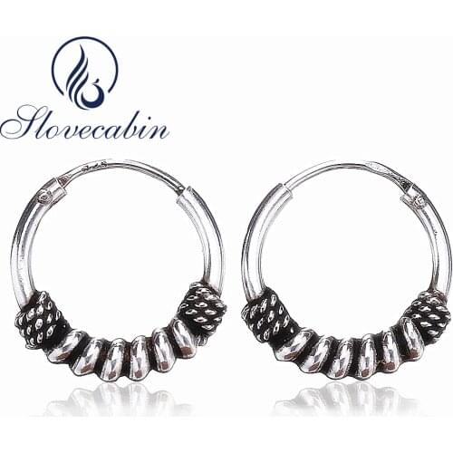 Women's Silver Earrings Slovecabin China