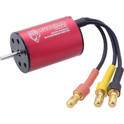 SURPASS HOBBY Waterproof Brushless Motor 2030 KK Series 2S 4500KV 6500KV 7200KV for 1/18 1/20 1/24 RC Car Truck Model