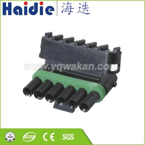 10 Set 6 Pin Female Male Weather Pack Electrical Wire 2.5 Connector Plug Sea 12015799