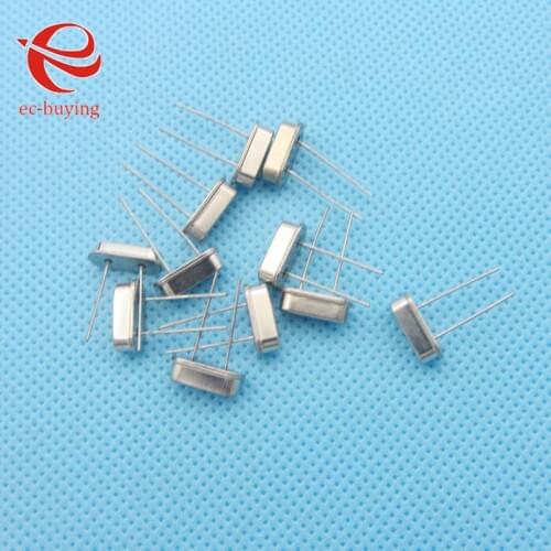 10pcs/lot Crystal Oscillator 18.432MHz 18.432 MHz 18.432M Hz Mini Passive Resonator Quartz HC-49S