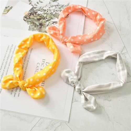3Pcs/Set Hair Bands For Newborn Headband Summer Cute Bows Baby Girl Headmade Elastic Bowknot Hairband Accessories Set
