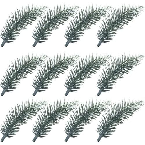 30PCS Artificial Durable Portable Creative Green Pine Pine Needles for Christmas Tree House Decor