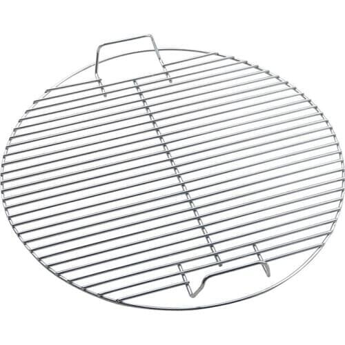 Nonstick Metal Steel Grilling Mesh BBQ Round Meshes Replacement Wire Net Cooking Baking Grill Grid Grate BBQ Accessories 17.5"