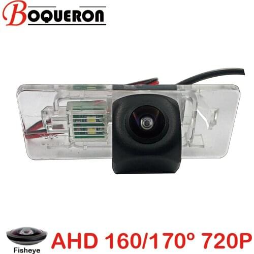 Fisheye 170 Degree 1280x720P HD AHD Car Vehicle Rear View Reverse Camera For Audi A5 S5 Q5 SQ5 RS5 A3 S3 RS3 Q3 A4 S4 RS4 TT TTS