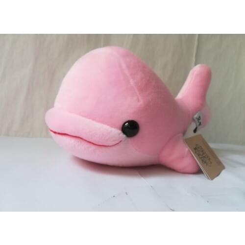 Large 30cm pink dolphin plush toy cartoon dolphin soft doll pillow toy ,birthday gift b2259