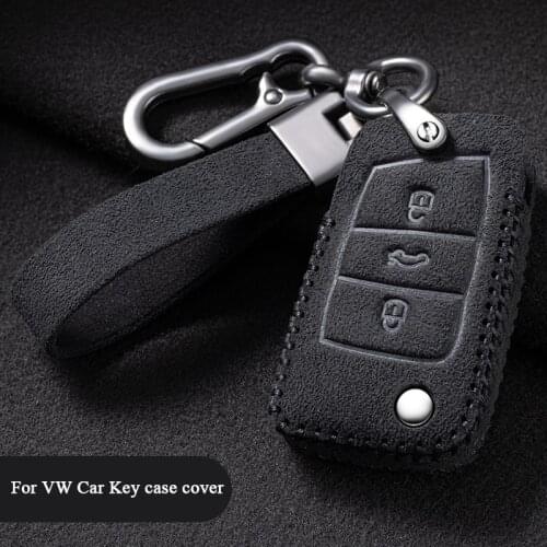 Car Key Case Cover For Volkswagen VW Polo Golf 4 5 6 7 Golf 8 T5 Skoda Octavia A5 A7 Leon Ibiza mk3 mk4 mk8 Tanyue Key Buckle