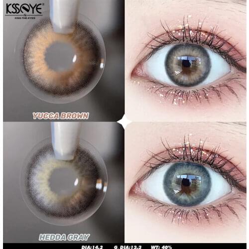 KSSEYE HEDDA YUCCA Mixed-race Color Contact lenses Soft Contact lens Beautiful Pupil