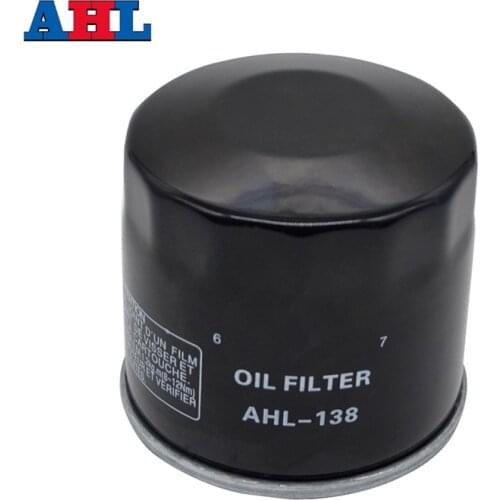 Motorcycle Oil Filter For SUZUKI LTA450X LTA750 LTF500F GSXR750 GSXR1000 GSX650F GSX1300 DL1000 VSTROM VLR1800 AN650 GW250