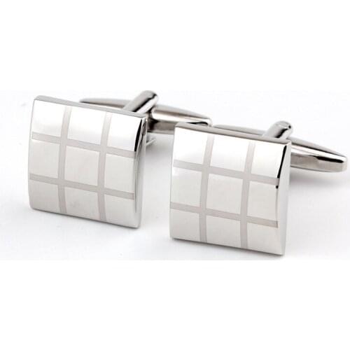 Metal laser laser engraving cufflinks mens shirts cufflinks cuff free shipping