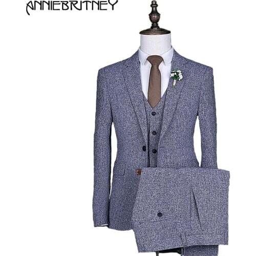 2018 Latest Coat Pant Designs Men Suit Marriage wedding Prom Tuxedo Style Groom Blazer 3 Piece man party suits Business Suit