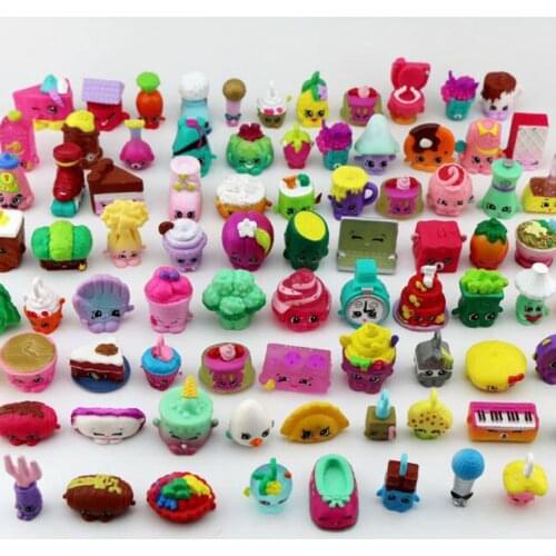 Wholesale Cartoon Kids Toy Kawaii Shopkines Baby Cute Candy Doll Accessories Articles Child Education Girls Play Collect Gift
