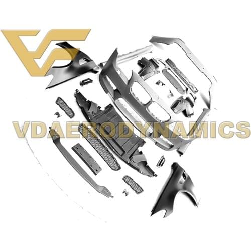 Suitable For 10-16 BMW 5 Series F10 518d 520i 525d 528i 530d 535i 550i M550i VAD-M5 Full Body Kit Front Rear Bumper Fenders