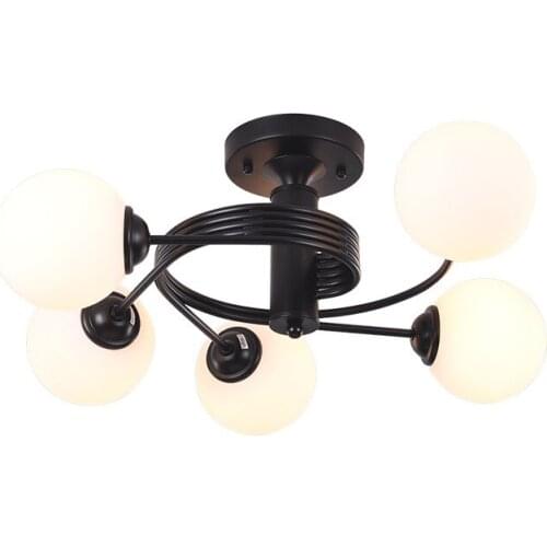 Ceiling Lights For Kids room Living room Nordic Corridor Hallway Ceiling Lamp Glass Gold Lighting Fixture plafondlamp
