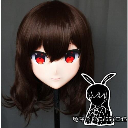 RB685)Quality Handmade Female/Girl Resin Japanese Anime Cartoon Character Cosplay Kigurumi Mask
