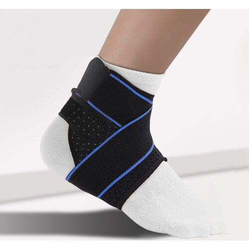 1PC Safety Prevention Adjustable Ankle Support Pad Ankle Support Elastic Breathable Sport Ankle Protectors