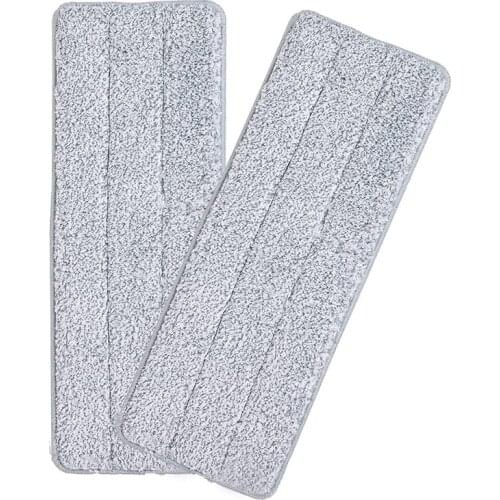 12.5x32.5cm Microfiber Mop Replacement Pads Reusable Super Thicker Mop Refill Compatible Squeeze Flat Mop Home Cleaning Tools