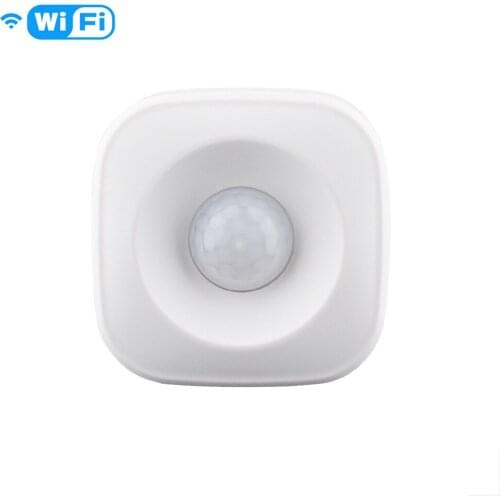 Wifi human infrared sensor alarm battery-powered mobile phone APP APP support intelligent life