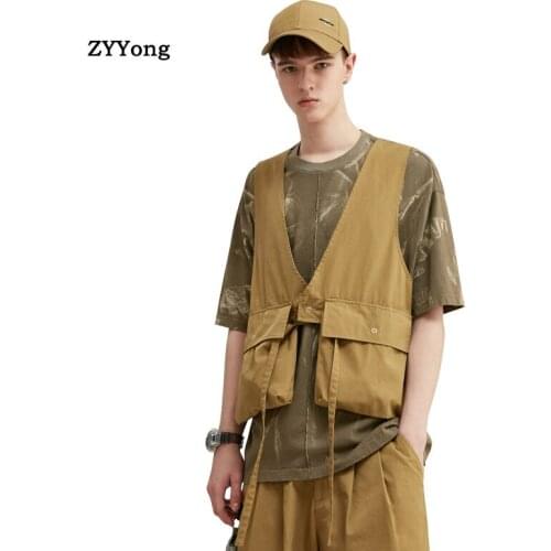 Мужские двубортные жилеты ZYYong China At AliExpress