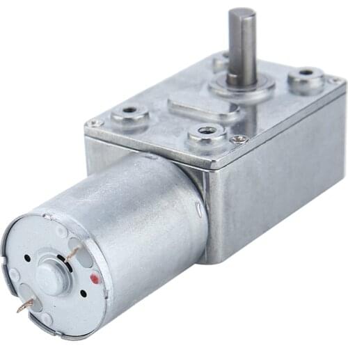 1pc Mini Electric Gear Reduction Motor DC12V Mayitr Worm Reversible High Torque Turbo Geared Motors 2/3/5/6/10/20 /30/62/100 RPM