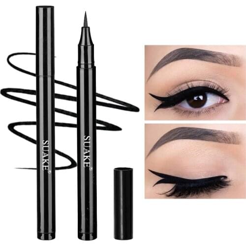 1PC Black Liquid Eyeliner Pen Waterproof Long Lasting Eye Liner Pencil Smooth Fast Dry Eyeliner Makeup Cosmetic Beauty Tools