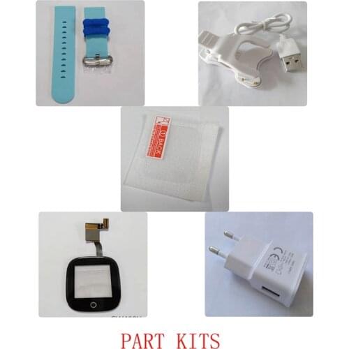 Wonlex GW400X Kids GPS Smart-Watch Accessory :Strap/Protect Film/Cable/Button/Buckle/Screw Accessories for Wonlex Baby Watch