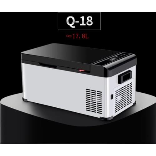 Car Refrigerator Car Home Dual-purpose Freezing And Refrigeration 12V 24V Truck Mini Refrigeration Freezer 17L -25