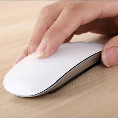 Wireless Mouse For Mac Book Air For Mac Pro Ergonomic Design Multi Touch Rechargeable Mouse Computer Peripherals