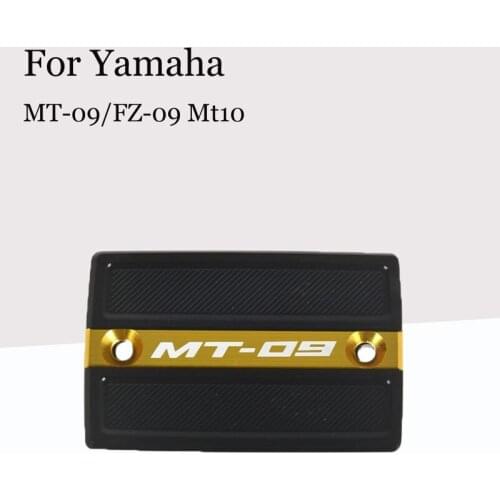 For Yamaha MT-09/FZ-09 Mt10 Motorcycle Modified CNC Brake Upper Pump Oil Kettle Cover/Brake Fluid Cup Cover Accessories