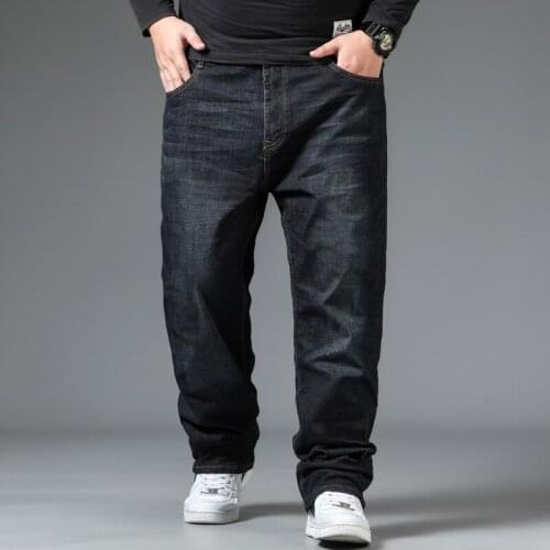 HAIMAITONG Loose Jeans For Men
