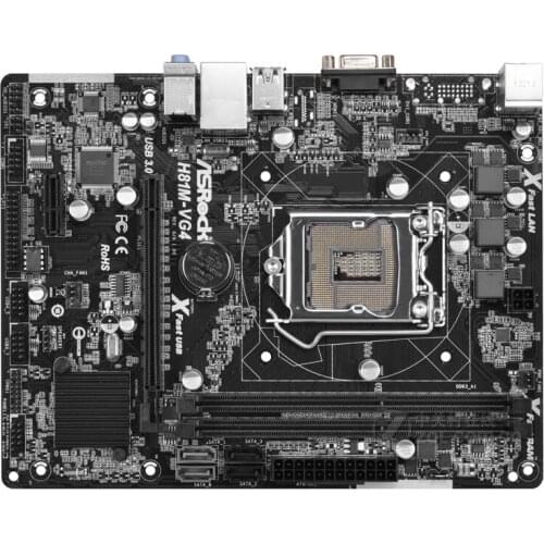 ASROCK H81M-VG4 Motherboard H81 LGA 1150 DDR3 for i7 i5 i3 CPU 16GB SATA3 Micro-ATX used motherboard