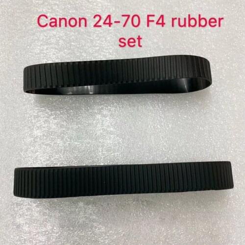 New Original for Canon EF 24-70 F4 2.8mm Lens Rubber Zoom Leather + Focus Leather Decoration Leather Rubber Ring