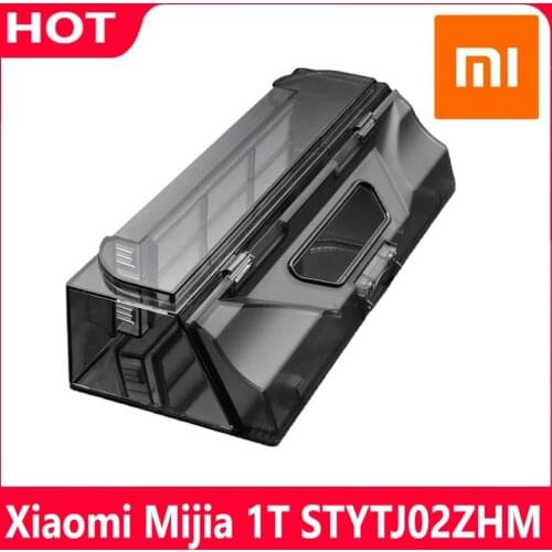 New Dust Box Parts for Xiaomi Vacuum Cleaner Robotic Mijia 1T STYTJ02ZHM Robot Dustbin Box with Filter Accessroies