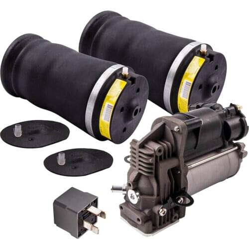 Pair New Rear Air Suspension Springs Bags FOR MERCEDES BENZ W164 ML GL CLASS for X164 Suspensions Compressor 164 320 1204 07 -09