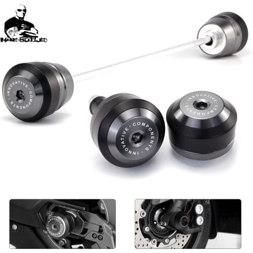 Tech max 560 Front & Rear Wheel Fork Axle Sliders Cap Crash Protector Pair For YAMAHA techmax tmax560 Tmax T-max 560 2020 2021