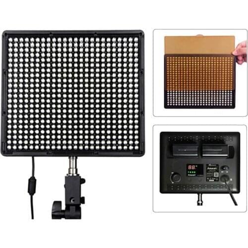 Professional AL-528W 528 LED Photography Photo Video light Panel LED lighting Kit Photo Video Studio for Canon Nikon Pentax