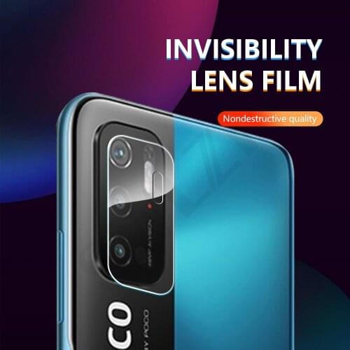 Protector Camera for Xiaomi POCO C3 X3 F3 GT M3 F2 M2 pro X2 pocophone F1 Camera Lens Film phone screen protector Tempered Glass