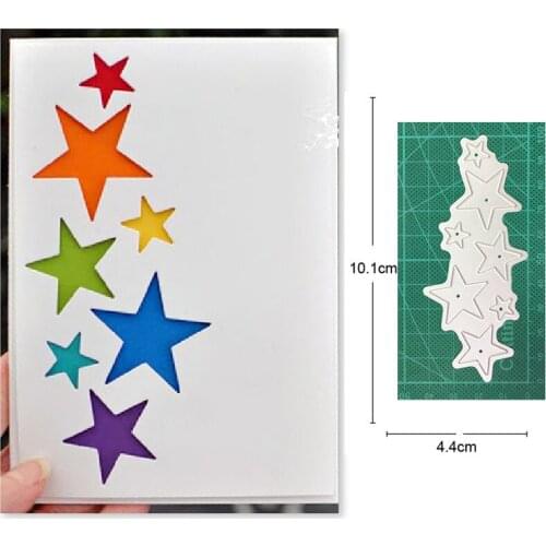 Craft dies Metal cutting dies cut die mold stars strip border decoration Scrapbooking dies knife mould blade punch stencils dies