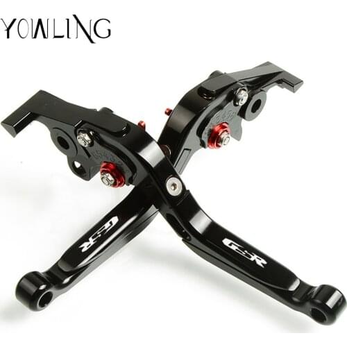 Motorcycle Brakes Lever Clutch Lever CNC Adjustable brake clutch levers For SUZUKI GSXR600 GSXR750 GSXR 600 750 K4 K5 2004 2005